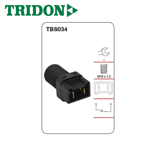 TRIDON BRAKE LIGHT SWITCH TBS034