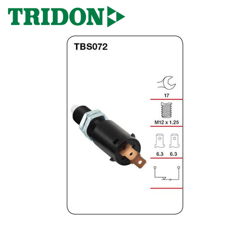 TRIDON BRAKE LIGHT SWITCH TBS072