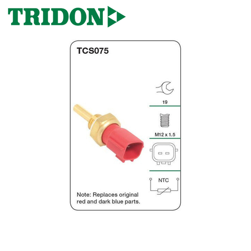 TRIDON COOLANT TEMP SENSOR TCS075