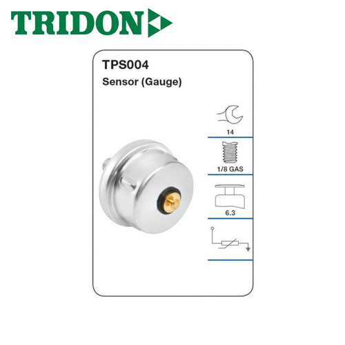 TRIDON OIL PRESSURE SENSOR (GAUGE) TPS004