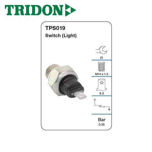 TRIDON OIL PRESSURE SWITCH (LIGHT) TPS019