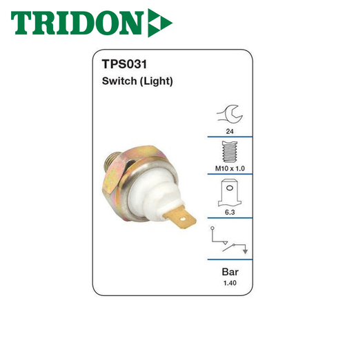 TRIDON OIL PRESSURE SWITCH (LIGHT) TPS031