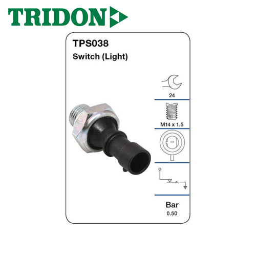 TRIDON OIL PRESSURE SWITCH (LIGHT) TPS038