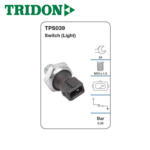 TRIDON OIL PRESSURE SWITCH (LIGHT) TPS039