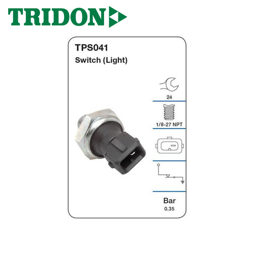 TRIDON OIL PRESSURE SWITCH (LIGHT) TPS041