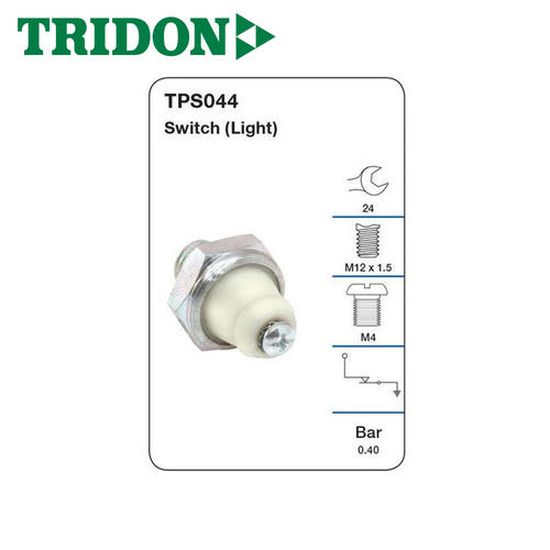 TRIDON OIL PRESSURE SWITCH (LIGHT) TPS044