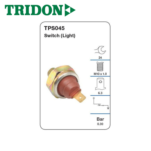 TRIDON OIL PRESSURE SWITCH (LIGHT) TPS045