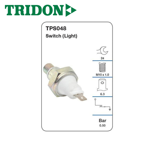 TRIDON OIL PRESSURE SWITCH (LIGHT) TPS048