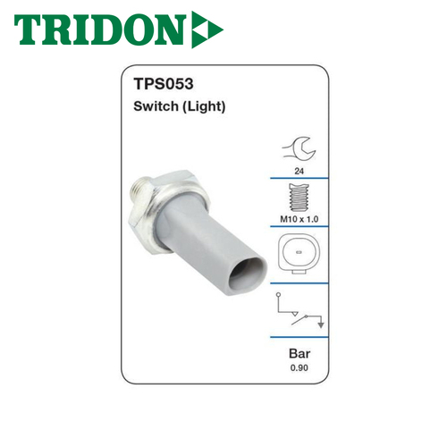 TRIDON OIL PRESSURE SWITCH (LIGHT) TPS053