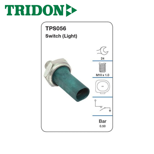 TRIDON OIL PRESSURE SWITCH (LIGHT) TPS056