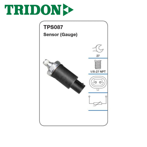 TRIDON OIL PRESSURE SENSOR (GAUGE) TPS087