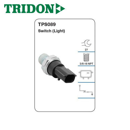 TRIDON OIL PRESSURE SWITCH (LIGHT) TPS089