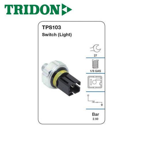 TRIDON OIL PRESSURE SWITCH (LIGHT) TPS103