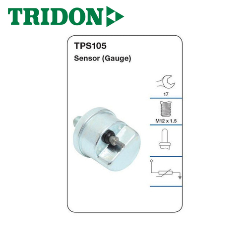 TRIDON OIL PRESSURE SENSOR (GAUGE) TPS105