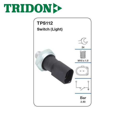 TRIDON OIL PRESSURE SWITCH (LIGHT) TPS112