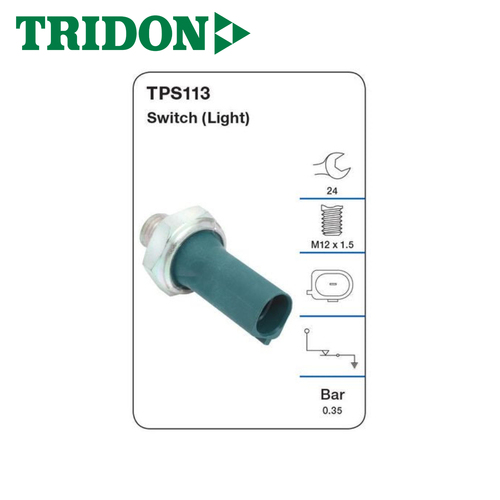 TRIDON OIL PRESSURE SWITCH (LIGHT) TPS113