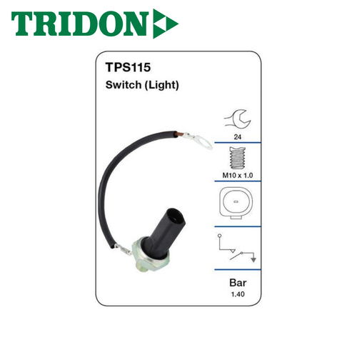 TRIDON OIL PRESSURE SWITCH (LIGHT) TPS115