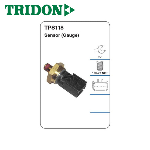 TRIDON OIL PRESSURE SENSOR (GAUGE) TPS118