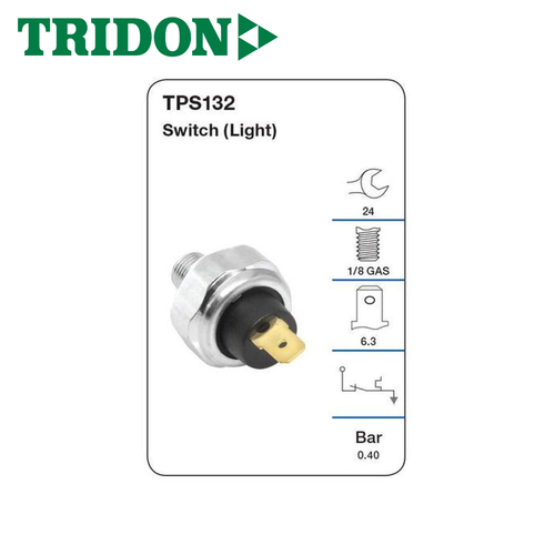 TRIDON OIL PRESSURE SWITCH (LIGHT) TPS132