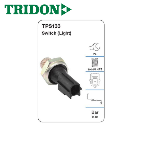 TRIDON OIL PRESSURE SWITCH (LIGHT) TPS133