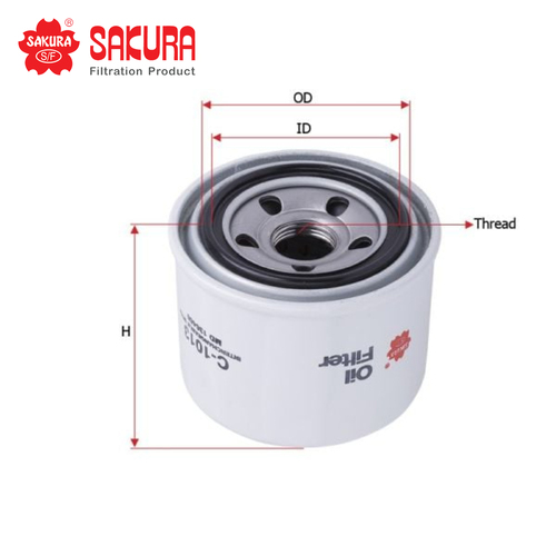 SAKURA OIL FILTER C-1013