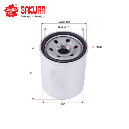 SAKURA OIL FILTER C-14042