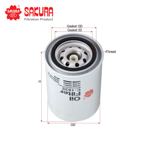 SAKURA OIL FILTER C-1835