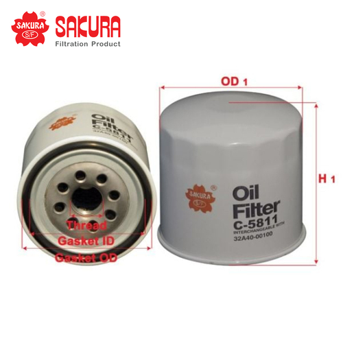 SAKURA OIL FILTER C-5811