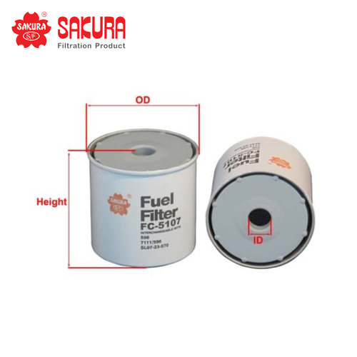 SAKURA FUEL FILTER FC-5107