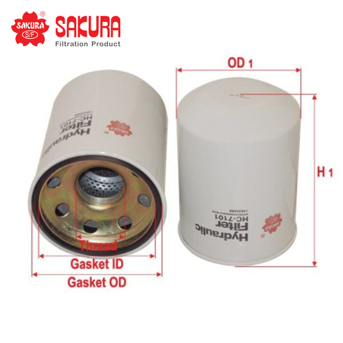 SAKURA OIL FILTER HC-7101