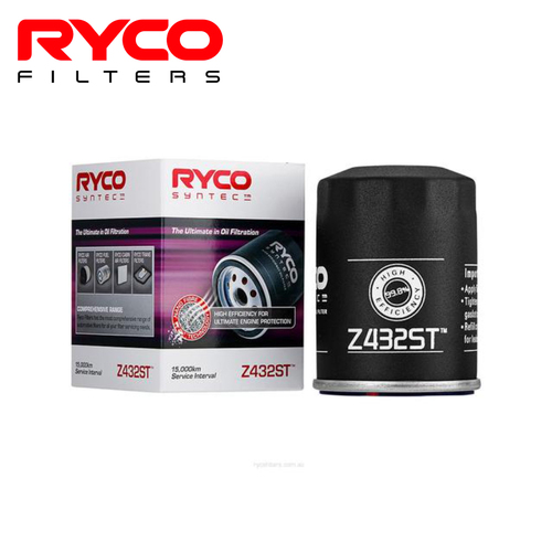 Ryco SynTec Oil Filter Z432ST