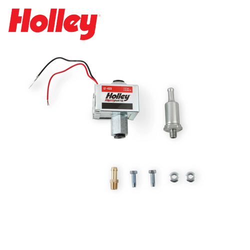 Holley 32 GPH Mighty Mite Electric Fuel Pump, 4-7 PSI 12-433