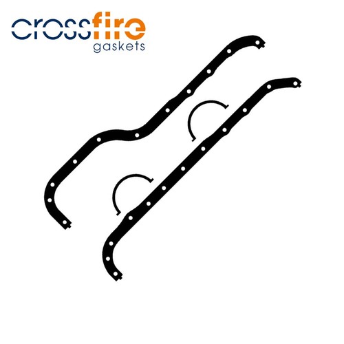 Oil Pan Sump Gasket Set FOR Ford Capri Cortina Escort Pinto 2.0 2000 RS OHC