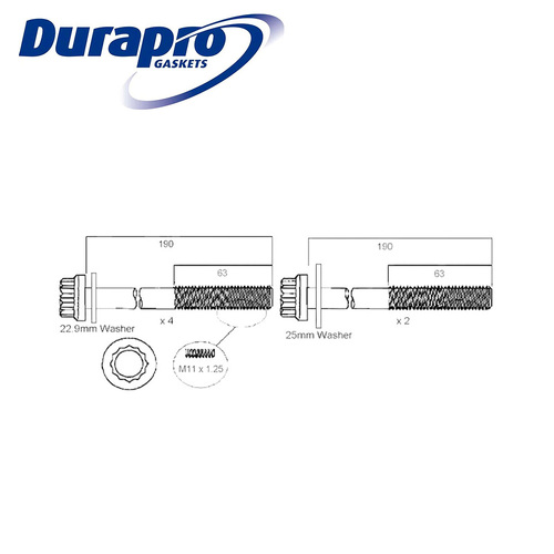 Head Bolt Set FOR Subaru Impreza Forester Liberty Outback Exiga EJ18 EJ20 EJ25