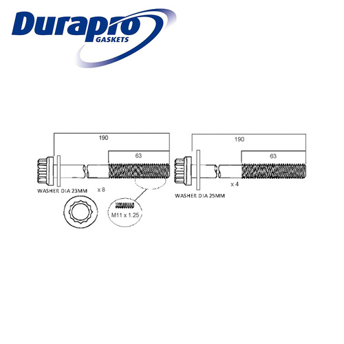 Head Bolt Set FOR Subaru Impreza Forester Liberty Outback Exiga EJ18 EJ20 EJ25