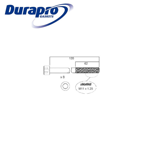 Head Bolt Set FOR Subaru Liberty Outback BL BP BM BR BS Tribeca H6 EZ30R EZ36D