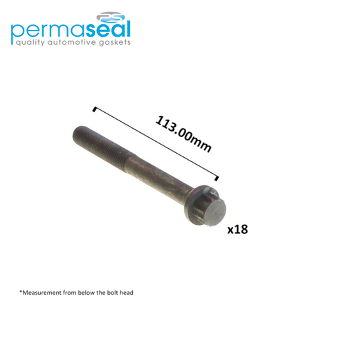 Head Bolt Set FOR ISUZU C330 4BA1 C1 HBS155