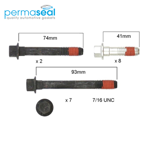 Head Bolt Set FOR CHEVROLET 283 327 350 307 SB HBS270H