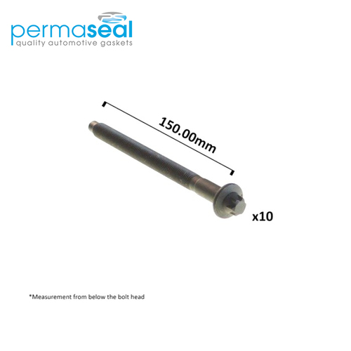 Head Bolt Set FOR CITROEN PEUGEOT XUD11 HBS332