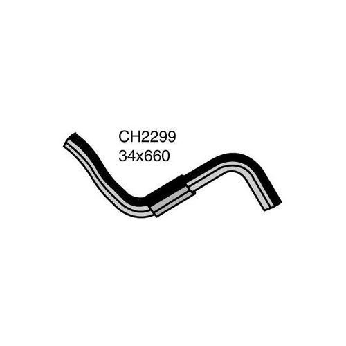 Mackay Radiator Bottom Hose CH2299