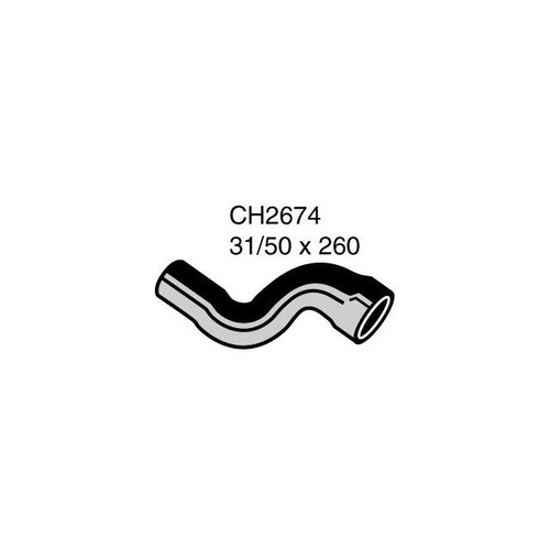 Mackay Radiator Bottom Hose Front CH2674