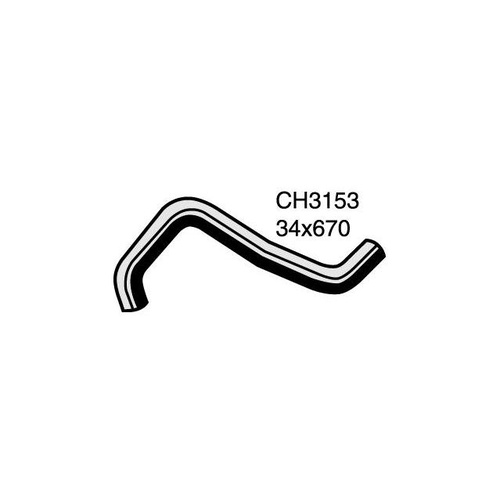 Mackay Radiator Bottom Hose CH3153