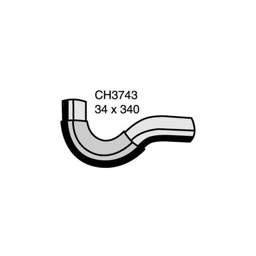 Mackay Radiator Bottom Hose CH3743