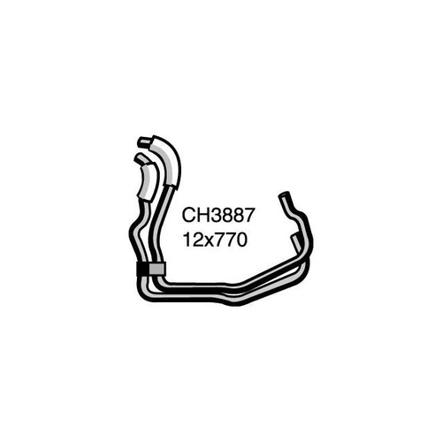 Mackay Heater Hose CH3887