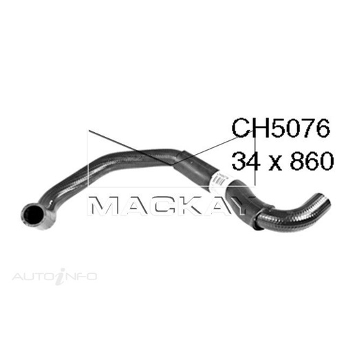 Mackay Radiator Bottom Hose CH5076