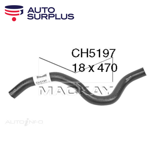 Heater Hose CH5197