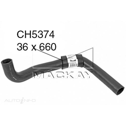 Mackay Radiator Bottom Hose CH5374