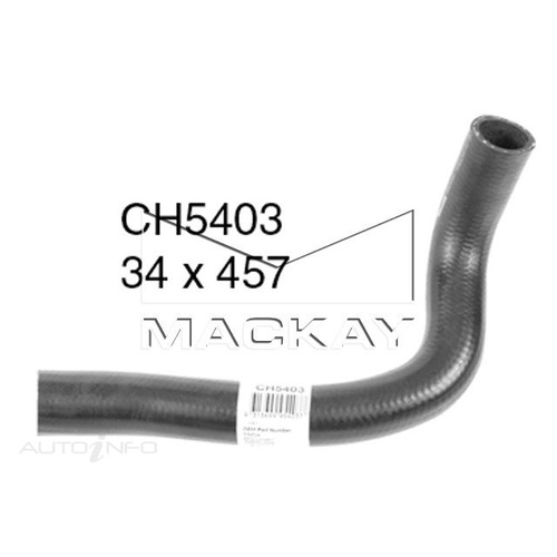 Mackay Radiator Bottom Hose CH5403