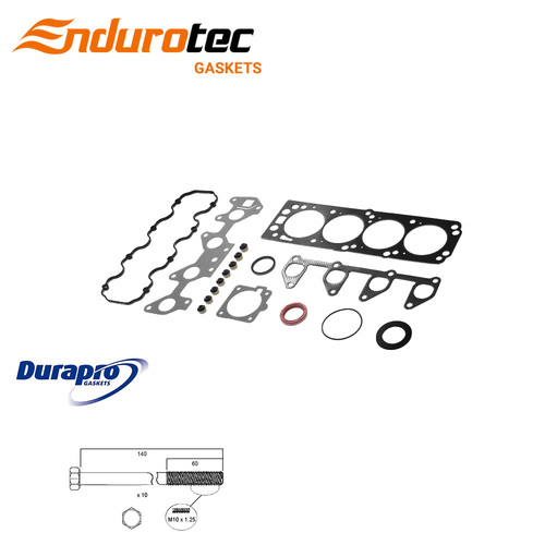 Holden Barina SB Combo SB VRS Gasket Set C14SE SOHC 1997-2002 + Head Bolt Set