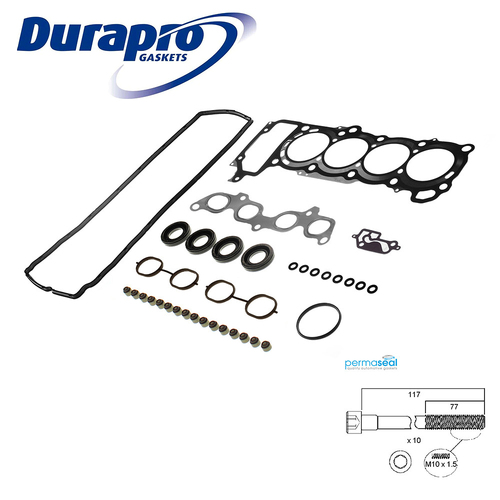 VRS Gasket Set FOR Nissan Cube Z11 Micra K12 2002-2010 CR14DE + Head Bolt Set